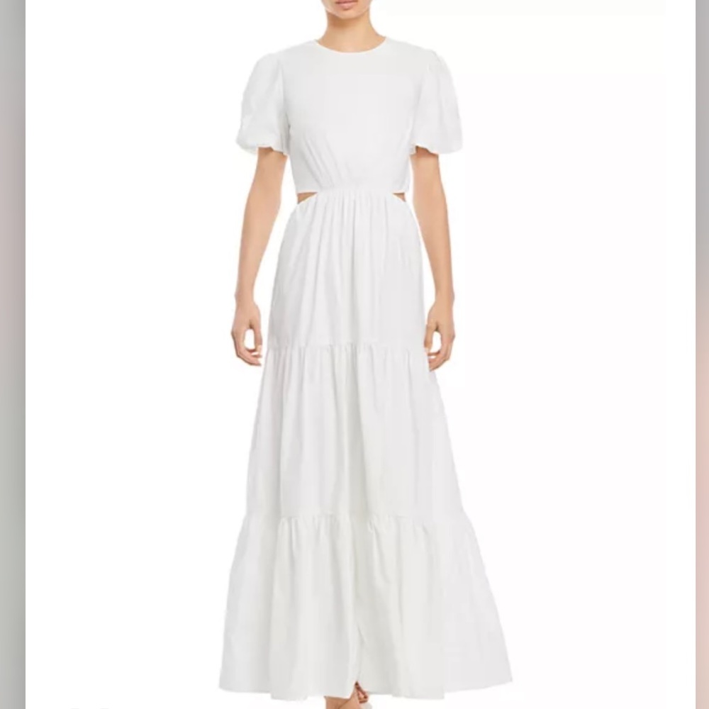 WAYF White Cut Out Dress perfect conditions!